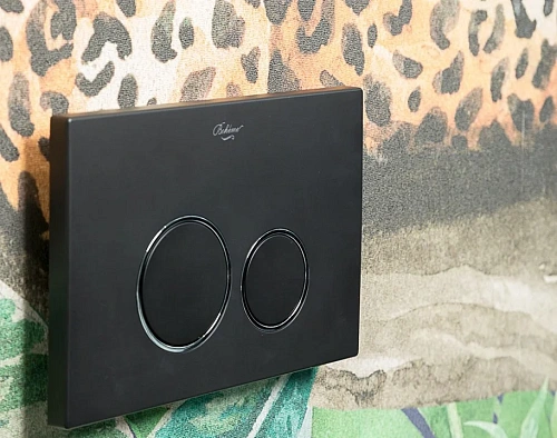 Клавиша смыва Boheme BLACK GOLD круглая 663 Клавиша смыва Boheme BLACK GOLD круглая 663