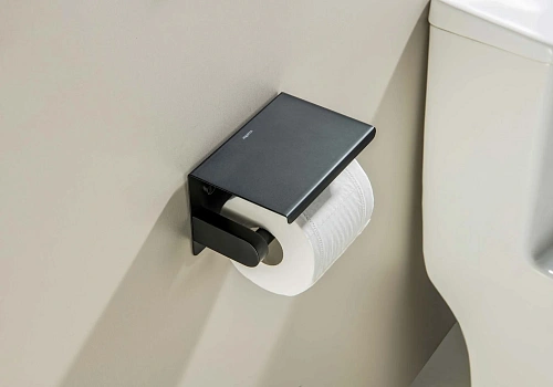 Держатель туалетной бумаги Aquatek ЕВРОПА AQ4939MB черный матовый Держатель туалетной бумаги Aquatek ЕВРОПА AQ4939MB черный матовый