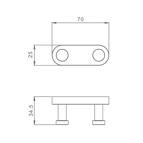 Крючок Raglo R300.052.03 сатин золотой Крючок Raglo R300.052.03 сатин золотой