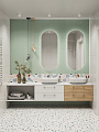 Столешница Cersanit STONE (A63857) из керамогранита Aura 60x45x2 светло-серый сатиновый 63857 Столешница Cersanit STONE (A63857) из керамогранита Aura 60x45x2 светло-серый сатиновый 63857