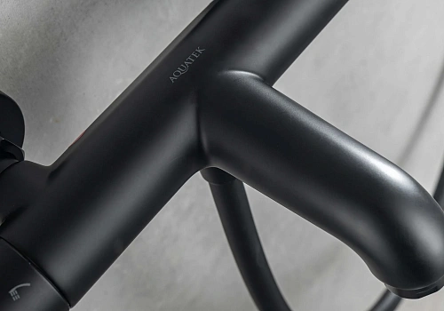 Смеситель для ванны Aquatek ВЕГА AQ1043MB черный матовый Смеситель для ванны Aquatek ВЕГА AQ1043MB черный матовый