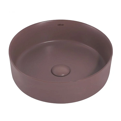 Раковина ABBER Bequem AC2108MC накладная, коричневая матовая Раковина ABBER Bequem AC2108MC накладная, коричневая матовая