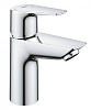 Картинка анонса товара «смеситель для раковины grohe bauedge с нажимным донным клапаном, размер s, хром (23899001)»