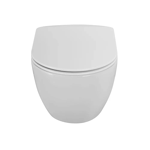 Унитаз подвесной CEZARES COMFORT CZR-191-TH/CZR-2316-SC безободковый с сиденьем Унитаз подвесной CEZARES COMFORT CZR-191-TH/CZR-2316-SC безободковый с сиденьем