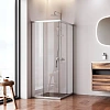 Душевой уголок AM.PM Sunny W87G-403-10080-MT 100x80 серебро, стекло прозрачное Душевой уголок AM.PM Sunny W87G-403-10080-MT 100x80 серебро, стекло прозрачное