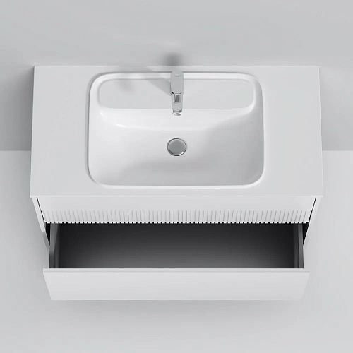 Тумба под раковину AM.PM Func M8FFUX1002WM push-to-open, 100 см, белый матовый Тумба под раковину AM.PM Func M8FFUX1002WM push-to-open, 100 см, белый матовый