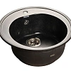 Кухонная мойка GranFest Rondo R-510 чер черный Кухонная мойка GranFest Rondo R-510 чер черный