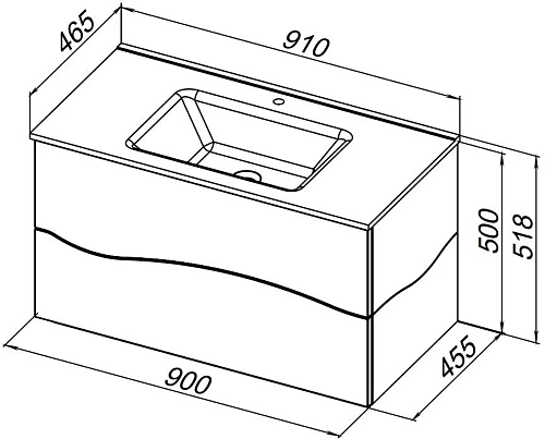 Тумба под раковину Allen Brau Glority 90 1.35001.NW дуб антик Тумба под раковину Allen Brau Glority 90 1.35001.NW дуб антик