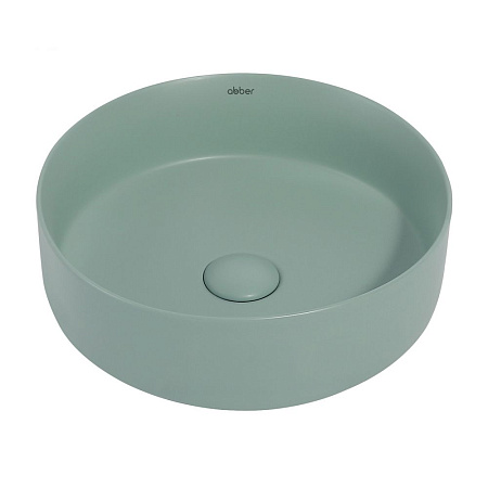 Раковина ABBER Bequem AC2108MCG накладная, светло-зеленая матовая