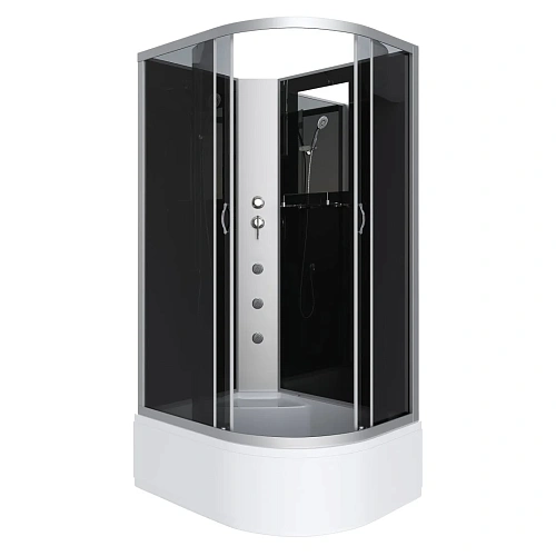 Душевая кабина Niagara Classic NG-2510-14LBKG (1200х800х2000) высокий поддон (40см) стекло тонированное 25101434LBKG Душевая кабина Niagara Classic NG-2510-14LBKG (1200х800х2000) высокий поддон (40см) стекло тонированное 25101434LBKG