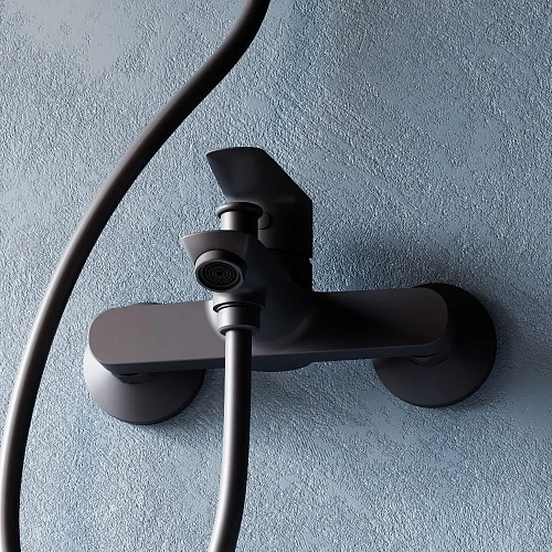 Смеситель для ванны Dorff Prime New D4011022 черный Смеситель для ванны Dorff Prime New D4011022 черный