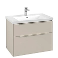 Тумба под раковину Villeroy & Boch Subway 3.0 Cashmere Grey / Cashmere Grey C57402VN Тумба под раковину Villeroy & Boch Subway 3.0 Cashmere Grey / Cashmere Grey C57402VN