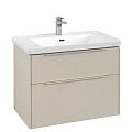Тумба под раковину Villeroy & Boch Subway 3.0 Cashmere Grey / Cashmere Grey C57402VN Тумба под раковину Villeroy & Boch Subway 3.0 Cashmere Grey / Cashmere Grey C57402VN
