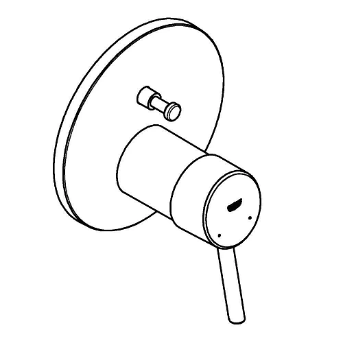 Смеситель для ванны GROHE Concetto, хром (24054001) Смеситель для ванны GROHE Concetto, хром (24054001)