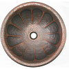 Картинка анонса товара «раковина медная bronze de luxe r110, цвет - plum (сливовый), 42 х 42 х 15 см r110_plum»