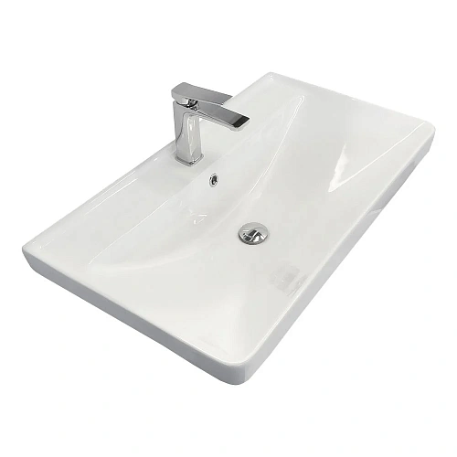 Тумба с раковиной Comforty Валдай-80П 00-00019144 подвесная белая матовая раковина Comforty 4480 Тумба с раковиной Comforty Валдай-80П 00-00019144 подвесная белая матовая раковина Comforty 4480