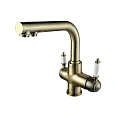 Смеситель для кухни Lemark Villa LM4861B с подключением к фильтру, бронза Смеситель для кухни Lemark Villa LM4861B с подключением к фильтру, бронза