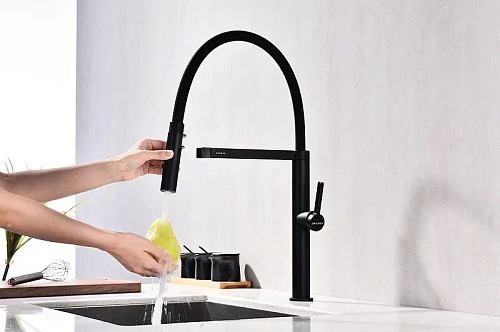 Смеситель для кухни Paulmark LEADER антрацит Le214101-AN Смеситель для кухни Paulmark LEADER антрацит Le214101-AN