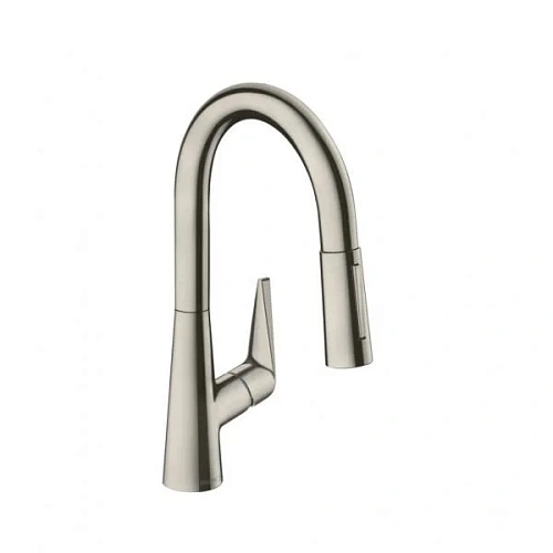 Смеситель для кухни Hansgrohe 160, с вытяжным душем, 2jet 72815800, под сталь Смеситель для кухни Hansgrohe 160, с вытяжным душем, 2jet 72815800, под сталь