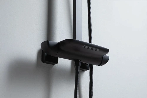 Душевая система Allen Brau Infinity 5.21030-31 черный матовый Душевая система Allen Brau Infinity 5.21030-31 черный матовый