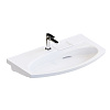 Раковина Kerama Marazzi RIVA мебельная с крепежом 80, белая глянцевая RV.wb.80