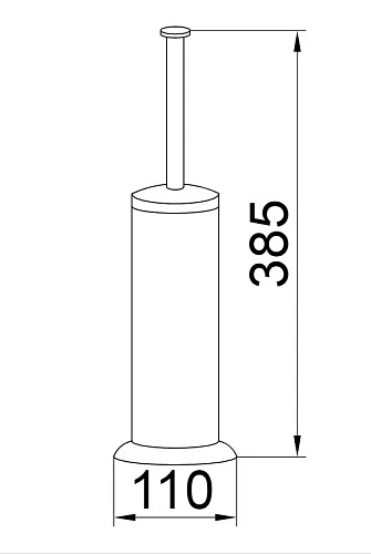 Ершик для унитаза Boheme Chiaro 10509 Ершик для унитаза Boheme Chiaro 10509