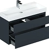 Тумба под раковину Allen Brau Infinity 100 1.210027.AM антрацит матовый Тумба под раковину Allen Brau Infinity 100 1.210027.AM антрацит матовый