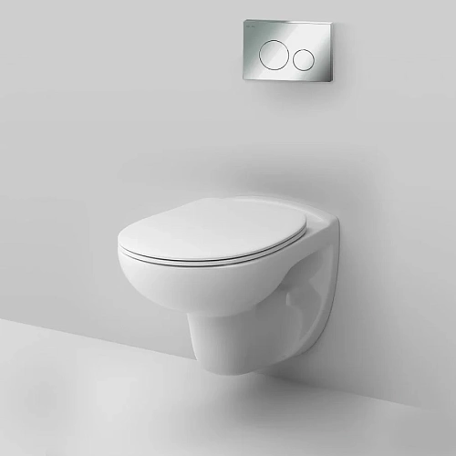 Комплект унитаза AM.PM Sense IS49051.741700 с инсталляцией, сиденьем микролифт и клавишей смыва Комплект унитаза AM.PM Sense IS49051.741700 с инсталляцией, сиденьем микролифт и клавишей смыва