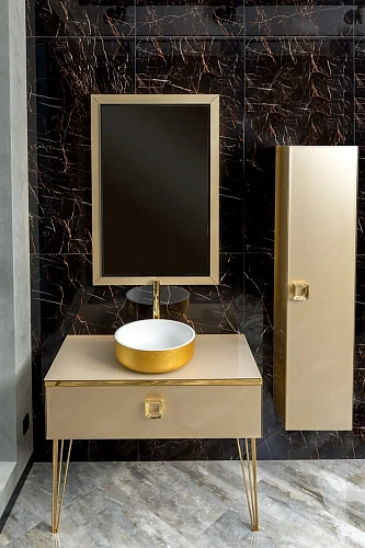 Шкаф-пенал Armadi Art LUCIDO 772-Light Gold Светлое золото Шкаф-пенал Armadi Art LUCIDO 772-Light Gold Светлое золото