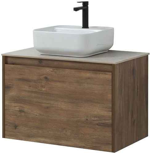 Тумба под раковину Aquanet Nova Lite 75 дуб рустикальный (1 ящик) 00249514 Тумба под раковину Aquanet Nova Lite 75 дуб рустикальный (1 ящик) 00249514