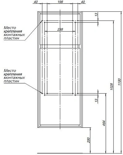 Шкаф-пенал Aquanet Милан 35 00339955 дуб рустикальный малый Шкаф-пенал Aquanet Милан 35 00339955 дуб рустикальный малый
