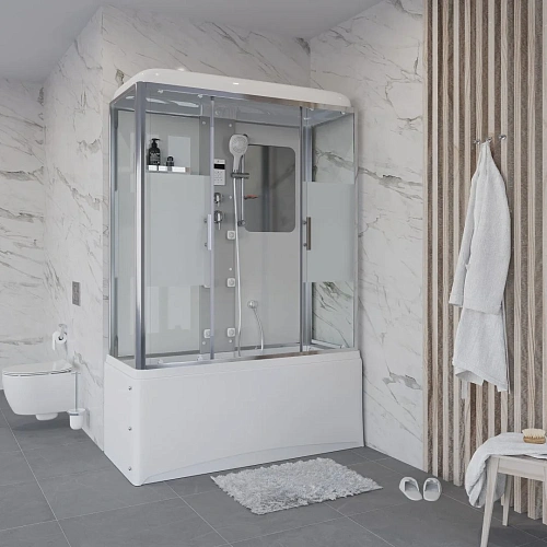 Душевая кабина Niagara Ultra NG-3150-01 (1500х700х2200) высокий поддон (56см) 31500164 Душевая кабина Niagara Ultra NG-3150-01 (1500х700х2200) высокий поддон (56см) 31500164