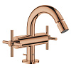 Картинка анонса товара «смеситель для биде grohe atrio new двухвентильный на 1 отверстие, крестообразная ручка, размер m, те 24027da3»