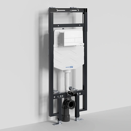 Инсталляция для унитаза WasserKRAFT Dinkel 58TLT.010.ME.WM04 с клавишей смыва белый Инсталляция для унитаза WasserKRAFT Dinkel 58TLT.010.ME.WM04 с клавишей смыва белый