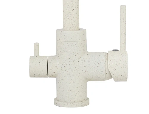 Смеситель для кухни Kaiser Merkur 26744-11 Beige боковой под фильтр R-излив бежевый мрамор Смеситель для кухни Kaiser Merkur 26744-11 Beige боковой под фильтр R-излив бежевый мрамор