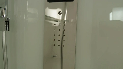 Душевая кабина Timo Premium HELMA (90x120x220) H-520R-T-CH/C стульчик прозрачный Душевая кабина Timo Premium HELMA (90x120x220) H-520R-T-CH/C стульчик прозрачный