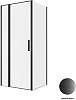 Картинка анонса товара «душевой уголок allen brau priority 90x80 3.31027.bba + 3.31042.bba черный браш»