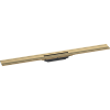 Картинка анонса товара «решетка для водоотводящего желоба hansgrohe raindrain flex, 90 см, укорачиваемая 56052140, шлифованн»