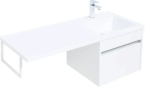 Тумба под раковину Aquanet Токио 48 белый (подвесная, 1 ящик) 00236915 Тумба под раковину Aquanet Токио 48 белый (подвесная, 1 ящик) 00236915