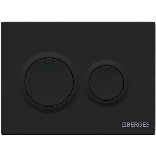 Инсталляция для унитаза BERGES NOVUM кнопка O5 Soft Touch черная 040265 Инсталляция для унитаза BERGES NOVUM кнопка O5 Soft Touch черная 040265
