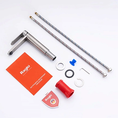 Смеситель для раковины Raglo R10.10.05, сатин Смеситель для раковины Raglo R10.10.05, сатин