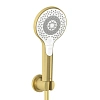 Душевой гарнитур Kludi DIVE X 3S 69950N0-00 брашированное золото Душевой гарнитур Kludi DIVE X 3S 69950N0-00 брашированное золото