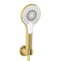 Душевой гарнитур Kludi DIVE X 3S 69950N0-00 брашированное золото Душевой гарнитур Kludi DIVE X 3S 69950N0-00 брашированное золото