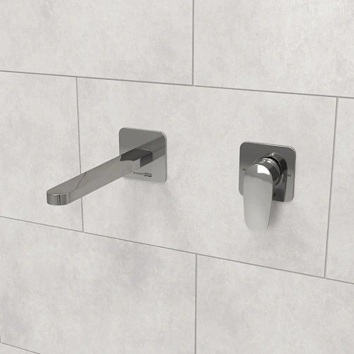 Смеситель для раковины WasserKRAFT A3151.270 встраиваемый хром Смеситель для раковины WasserKRAFT A3151.270 встраиваемый хром