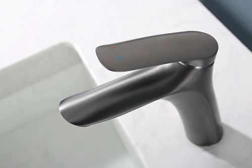 Смеситель для раковины ArtDecco Vogue AVG018QHF графит Смеситель для раковины ArtDecco Vogue AVG018QHF графит