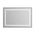Зеркало BelBagno SPC-KRAFT-985-685-TCH-WARM-NERO 985x32x685 мм с подсветкой сенсорным выключателем и подогревом Зеркало BelBagno SPC-KRAFT-985-685-TCH-WARM-NERO 985x32x685 мм с подсветкой сенсорным выключателем и подогревом