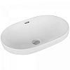 Картинка анонса товара «раковина gid s1004 71160 встраиваемая сверху белая 61x40x19»