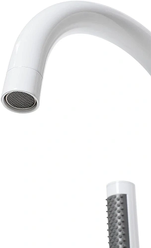 Смеситель для ванны STWORKI Эстерсунд ES-06w 551365 напольный Смеситель для ванны STWORKI Эстерсунд ES-06w 551365 напольный