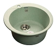 Кухонная мойка GranFest Rondo R-480 сал салатовый Кухонная мойка GranFest Rondo R-480 сал салатовый