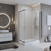 Душевой уголок BelBagno UNO-195-AH-2-100/80-C-Cr 1000x800 мм Душевой уголок BelBagno UNO-195-AH-2-100/80-C-Cr 1000x800 мм
